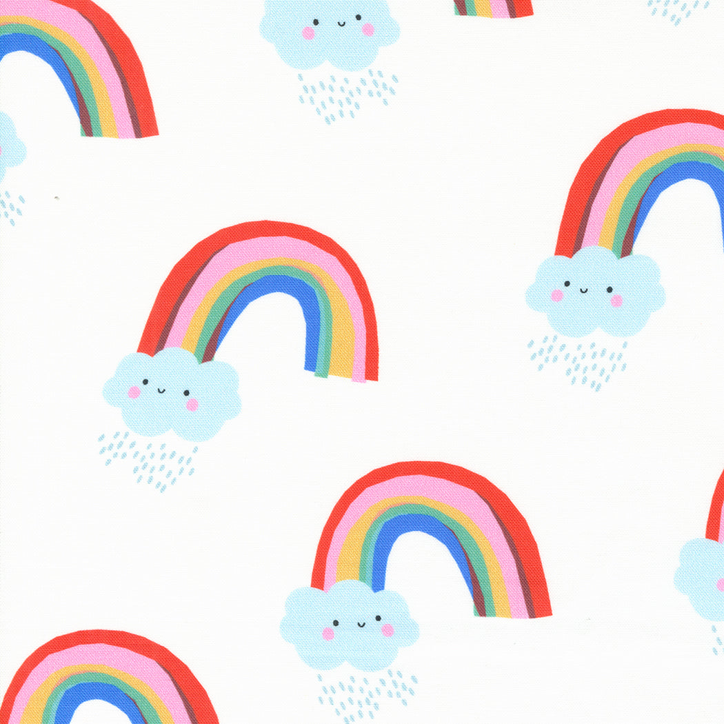 Moda Fabrics - Whatever the Weather Bright Cloud 1/2m