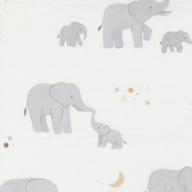 25900 11 To the Moon and Back Dove by Paper Cloth Studio 1/2m