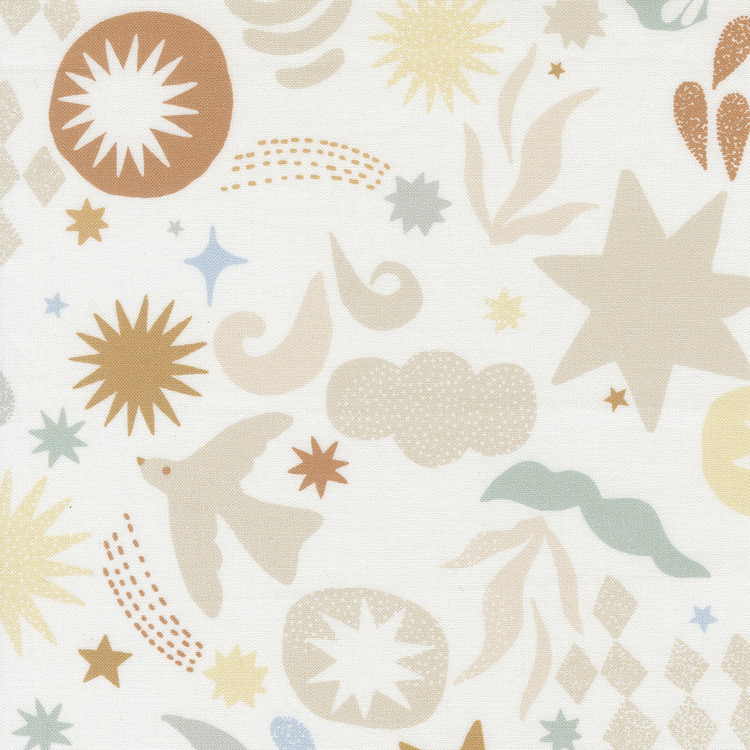 25902 11 To the Moon and Back Dove by Paper Cloth Studio 1/2m