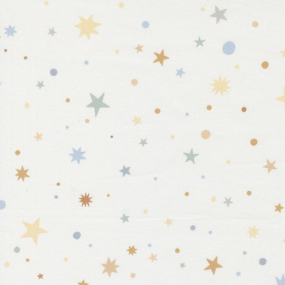 25903 11 To the Moon and Back Dove by Paper Cloth Studio 1/2m
