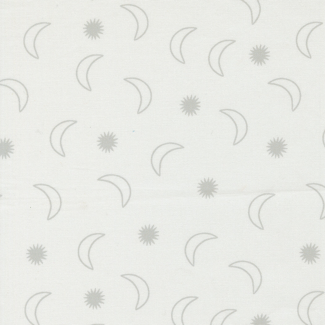 25904-11 To the Moon and Back Dove by Paper Cloth Studio 1/2m