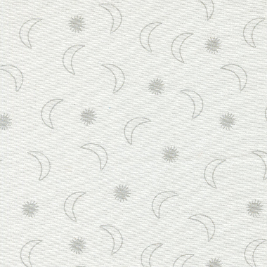 25904-11 To the Moon and Back Dove by Paper Cloth Studio 1/2m