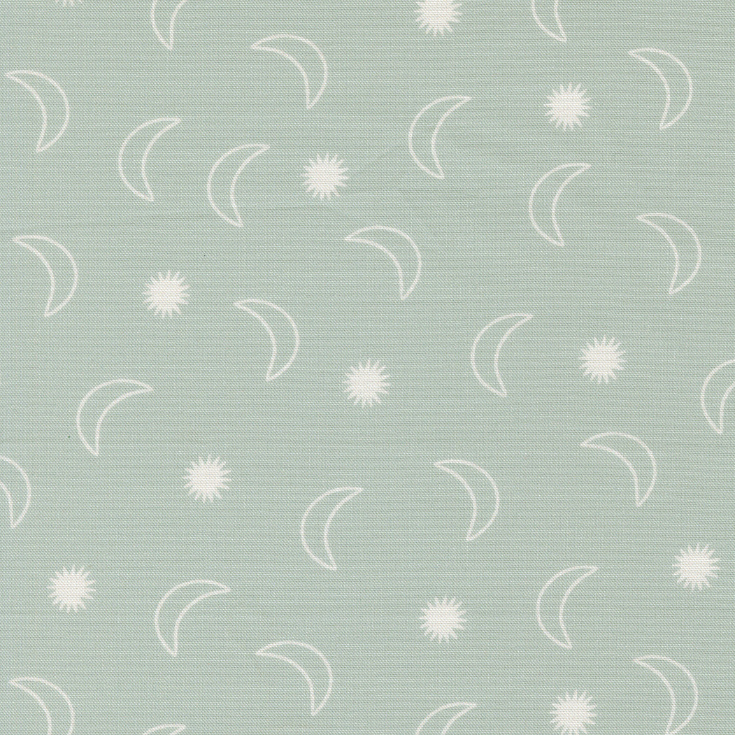 25904-15 To the Moon and Back Grass by Paper Cloth Studio 1/2m