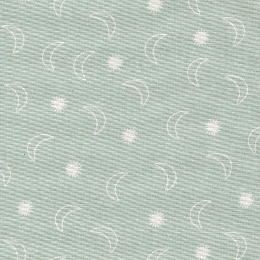 25904-15 To the Moon and Back Grass by Paper Cloth Studio 1/2m