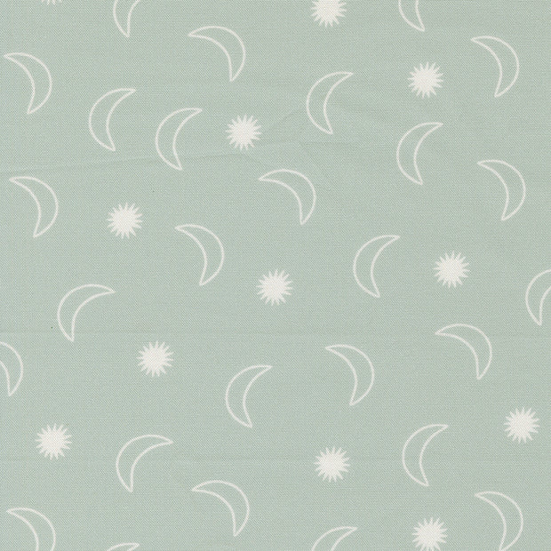 25904-15 To the Moon and Back Grass by Paper Cloth Studio 1/2m