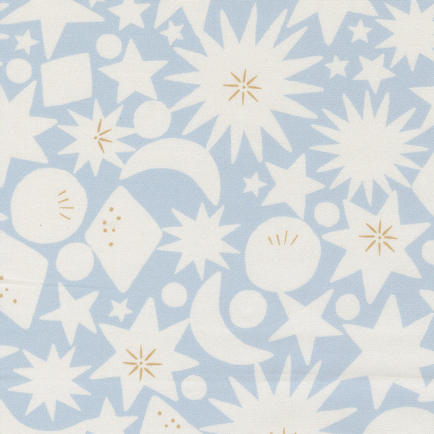 25905 14 To the Moon and Back Sky by Paper Cloth Studio 1/2m