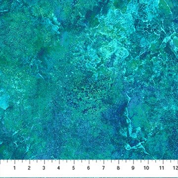 Northcott Fabrics - Stonehenge Gradations Peacock /2m