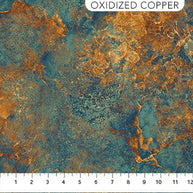 Northcott Fabrics - Stonehenge Gradations Oxidized Copper1/2m