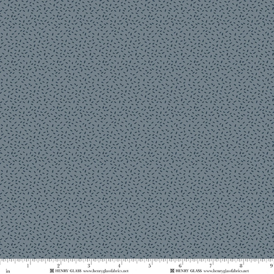 2703-77 Grey Blue, Snow Folks by Barb Tourtillotte 1/2m