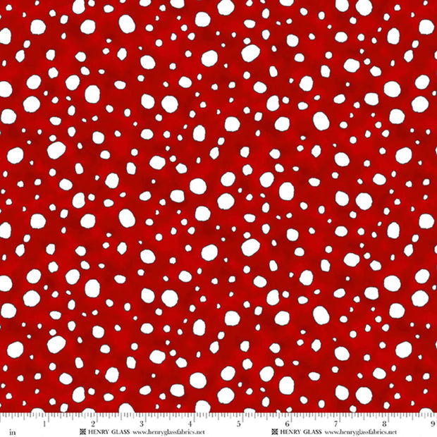 2704-88 Red, Snow Folks by Barb Tourtillotte 1/2m