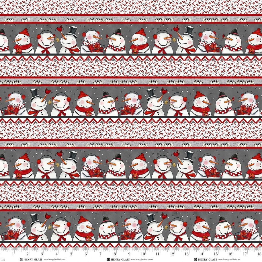 2708-98 Multi, Snow Folks by Barb Tourtillotte 1/2m