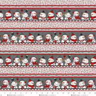 2708-98 Multi, Snow Folks by Barb Tourtillotte 1/2m