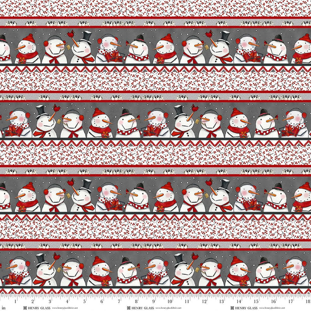 2708-98 Multi, Snow Folks by Barb Tourtillotte 1/2m