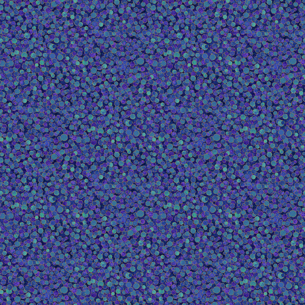 Shimmer 27895M-44 Deep Sea by Deborah Edwards for Northcott Fabrics 1/2m