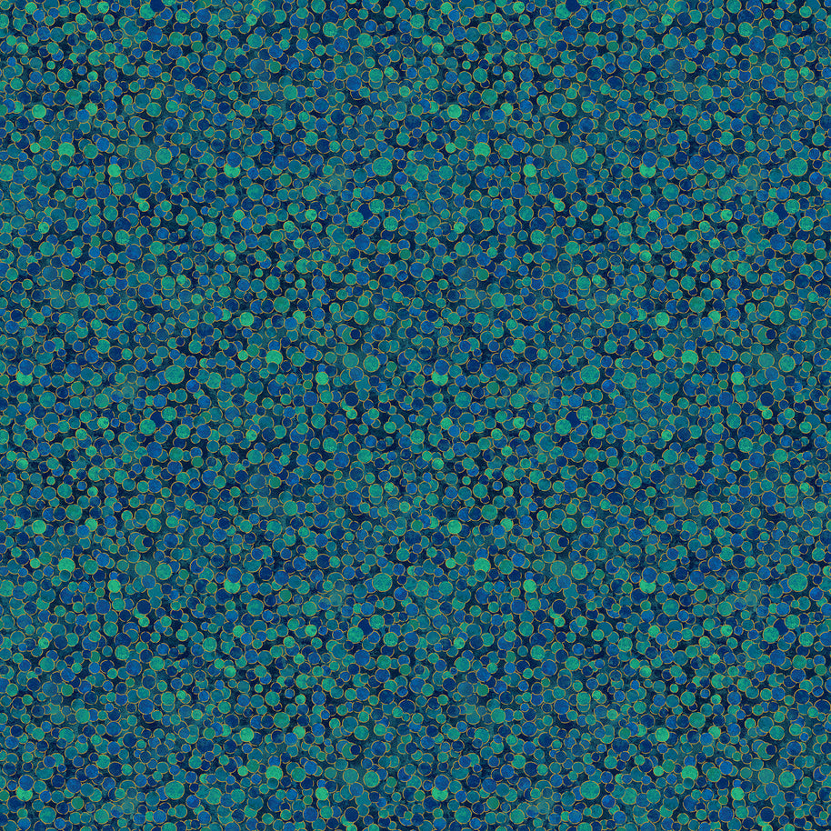 Shimmer 27895M-66 Lagoon by Deborah Edwards for Northcott Fabrics 1/2m