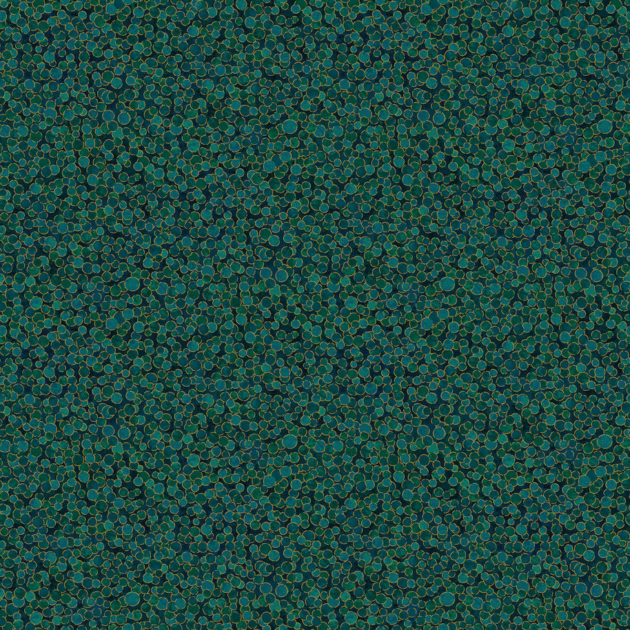 Shimmer 27895M-78 Peacock by Deborah Edwards for Northcott Fabrics 1/2m