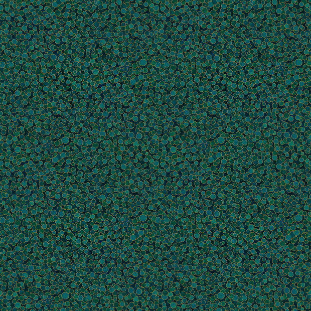 Shimmer 27895M-78 Peacock by Deborah Edwards for Northcott Fabrics 1/2m
