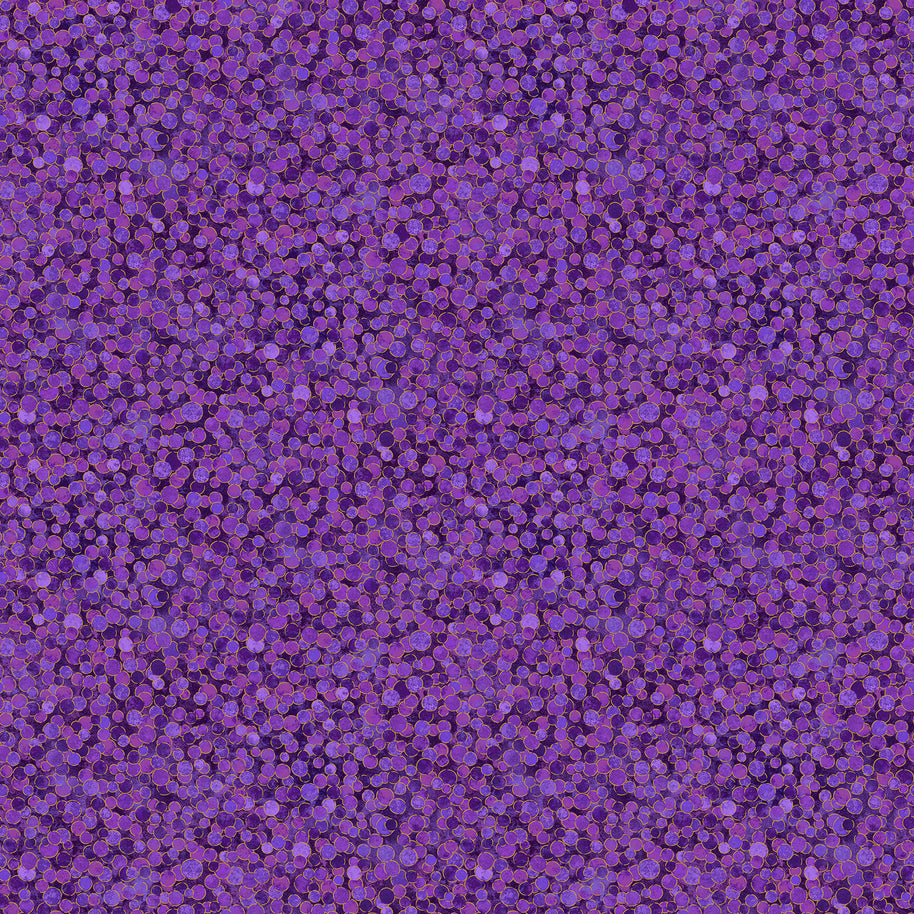 Shimmer 27895M-88 Pansy by Deborah Edwards for Northcott Fabrics 1/2m