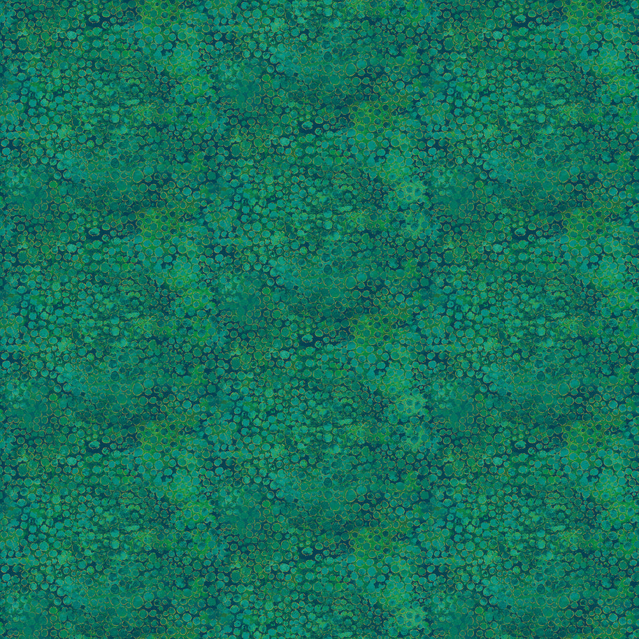 Shimmer 27896M-78 Peacock by Deborah Edwards for Northcott Fabrics 1/2m