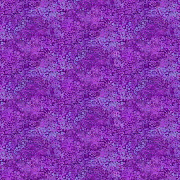 Shimmer 27896M-88 Pansy by Deborah Edwards for Northcott Fabrics 1/2m
