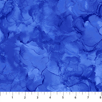 Mirage 28270-44 Lapis by Deborah Edwards for Northcott Fabrics 1/2m