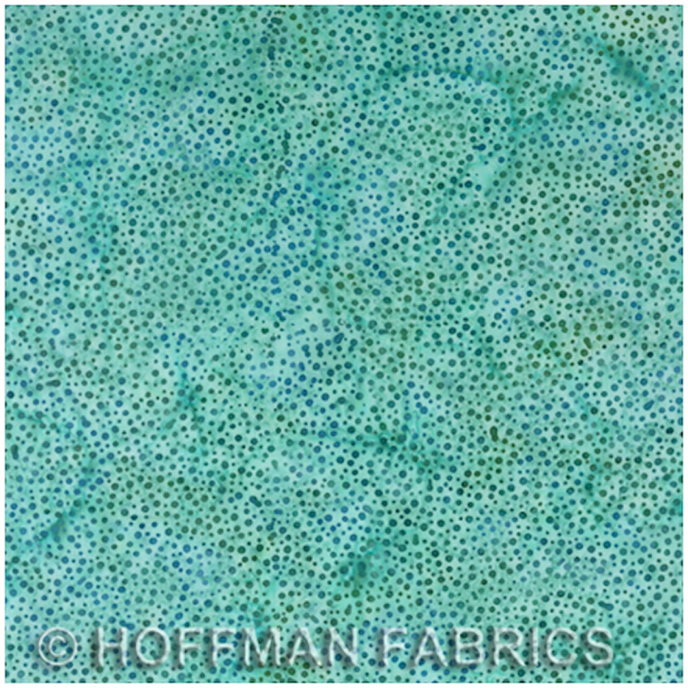 Hoffman Bali Dots Lagoon 1/2m