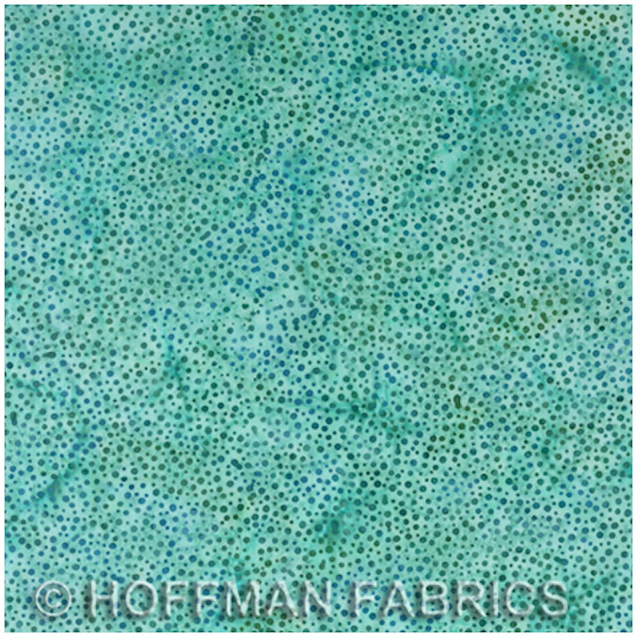 Hoffman Bali Dots Lagoon 1/2m