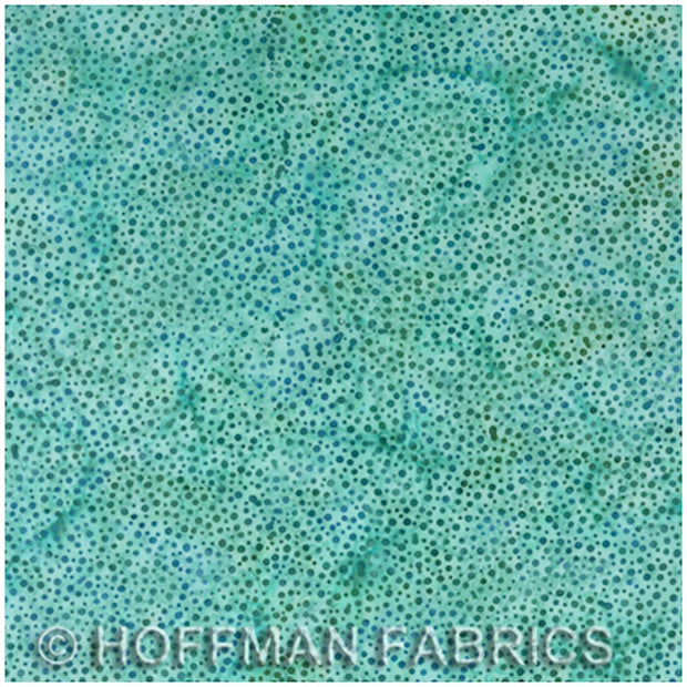Hoffman Bali Dots Lagoon 1/2m