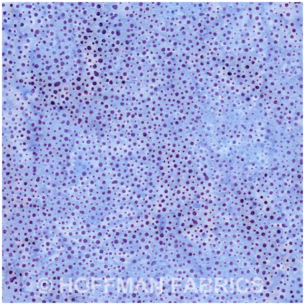 Hoffman Bali Dots Hyacinth 1/2m