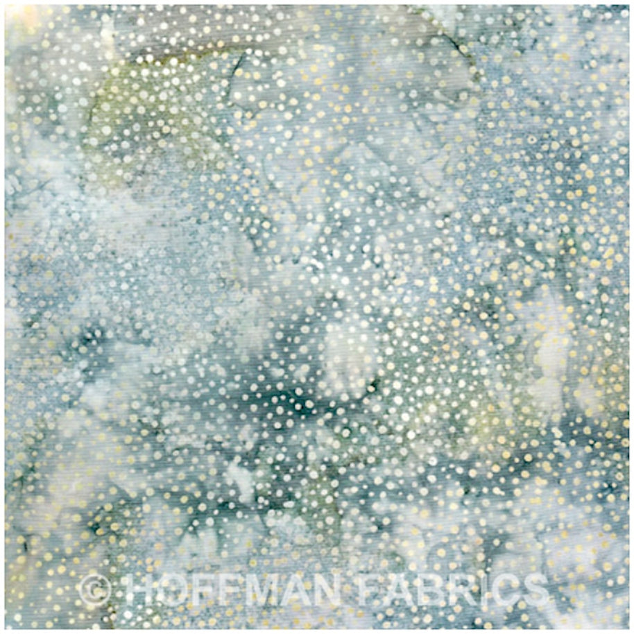 Hoffman Bali Dots Glacier 1/2m