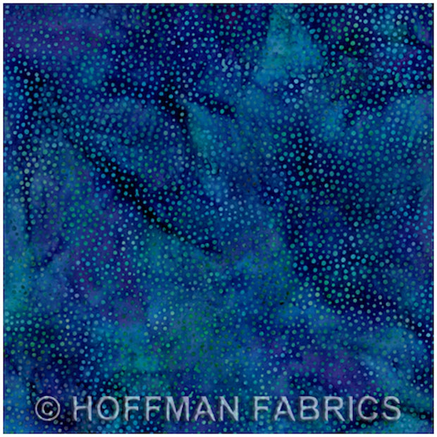 Hoffman Bali Dots Lupine 1/2m