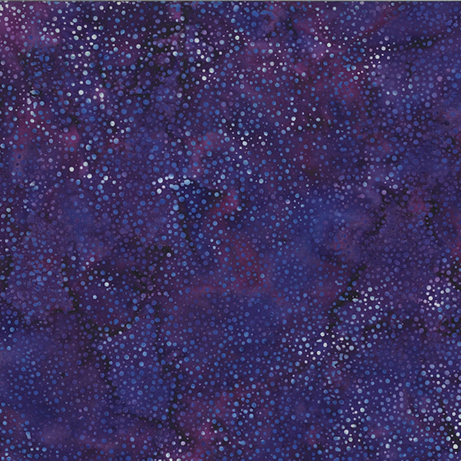 Hoffman Bali Dots GrapeJuice 1/2m
