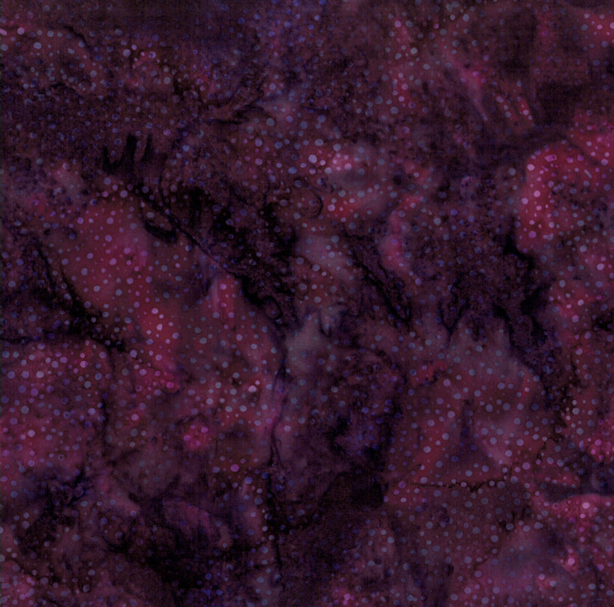 Hoffman Bali Dots Wildberry 1/2m