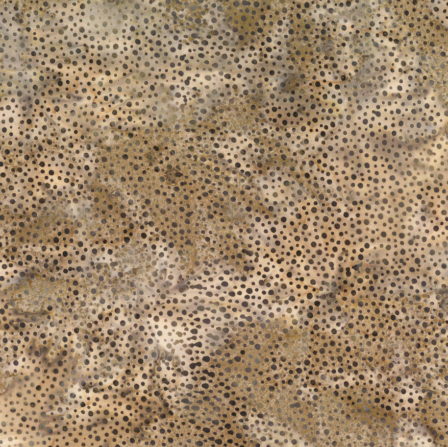 Hoffman Bali Dots Taupe 1/2m