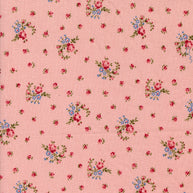Moda Fabrics - Hollyhocks Roses Hollyhock Pink 1/2m