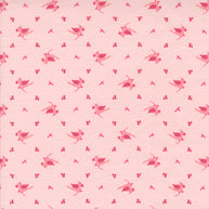 Moda Fabrics - Hollyhocks Roses Hollyhock Pink 1/2m