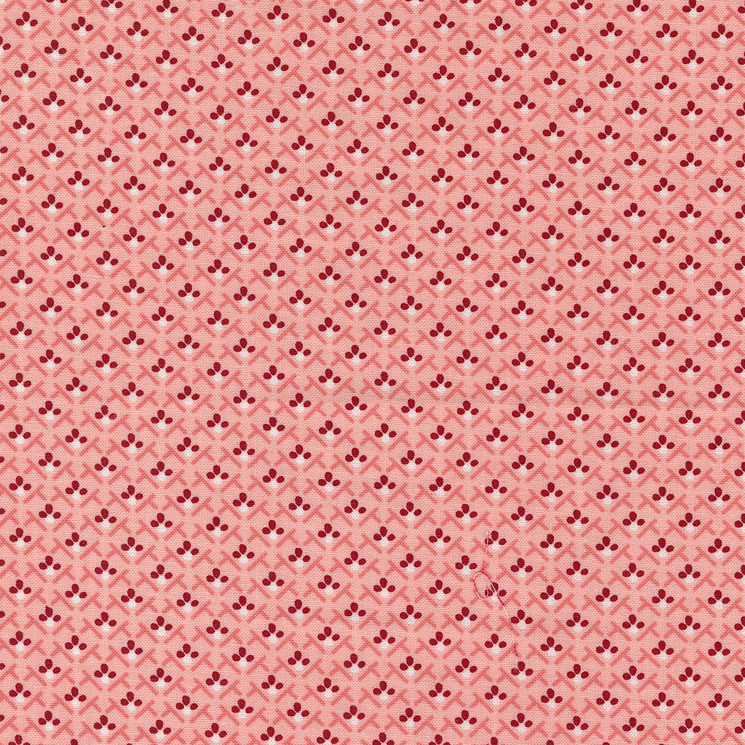 Moda Fabrics - Hollyhocks Roses Hollyhock Pink 1/2m
