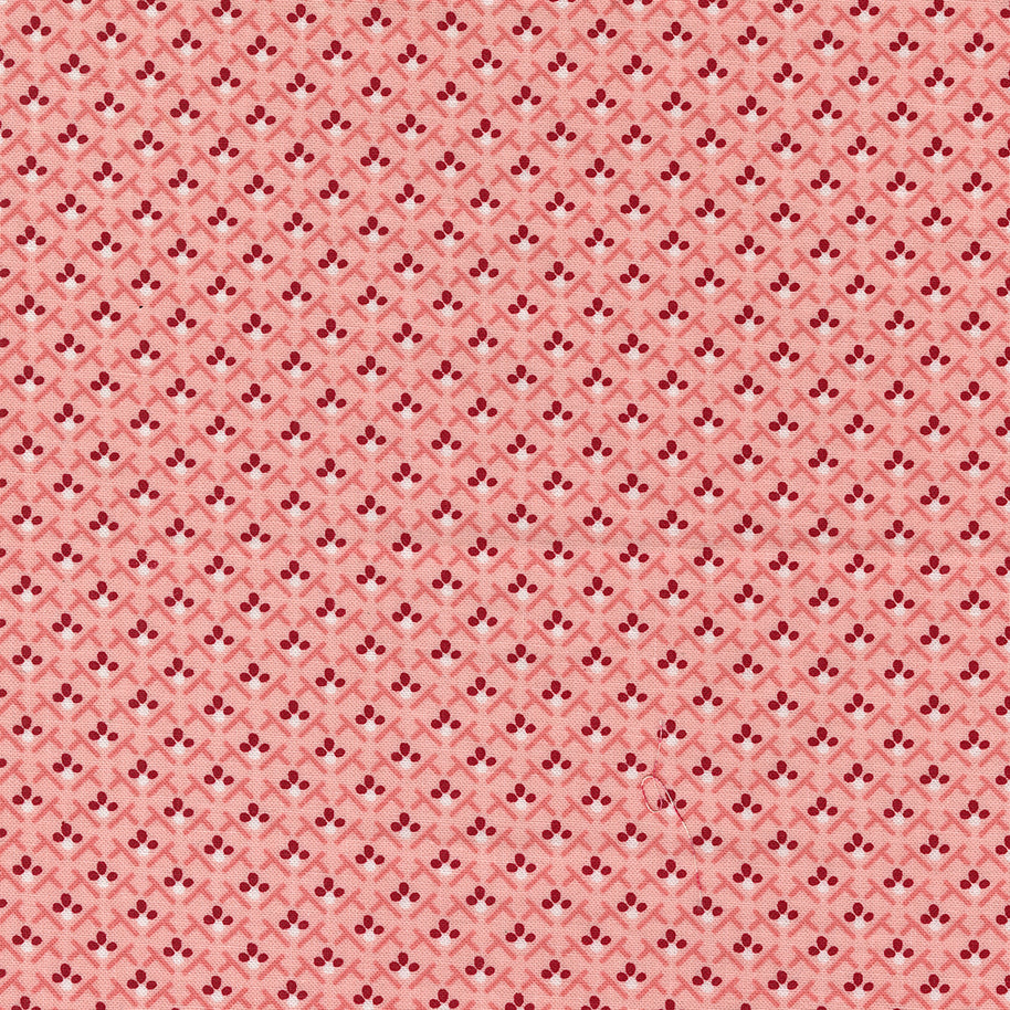 Moda Fabrics - Hollyhocks Roses Hollyhock Pink 1/2m