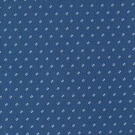 Moda Fabrics - Hollyhocks Roses Bluebell Seed Dots 1/2m