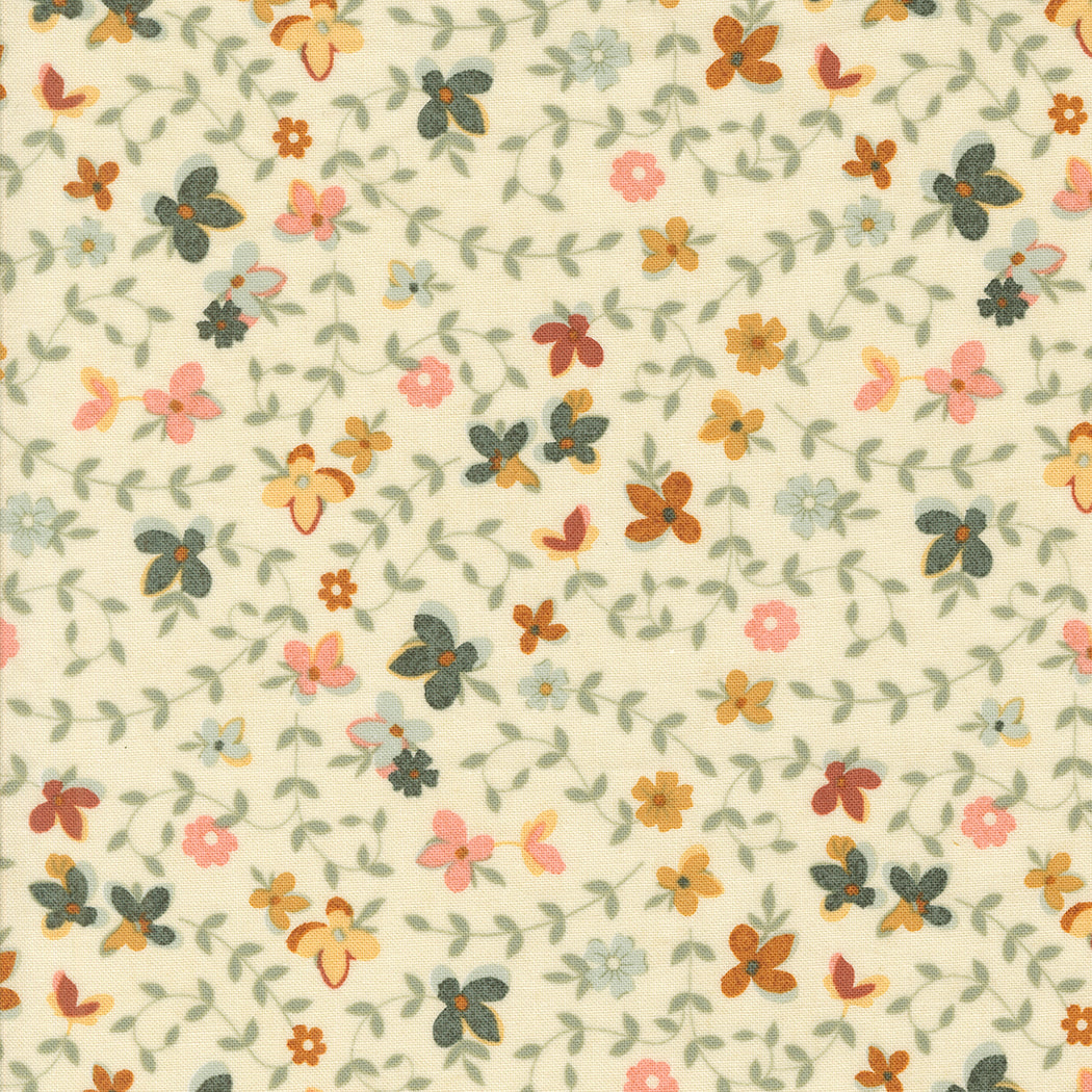 Acorn Hollow Gather Florals Ecru