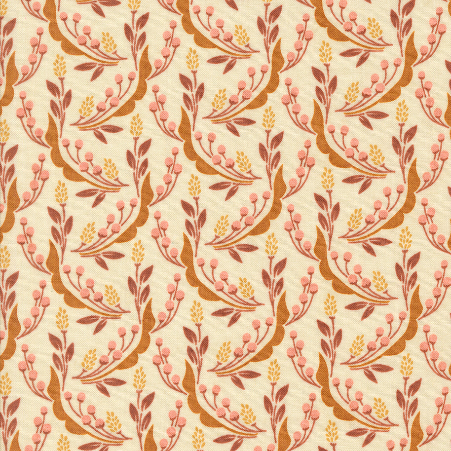 Acorn Hollow Harvest Florals Ecru