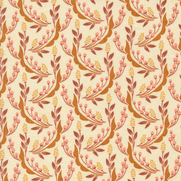 Acorn Hollow Harvest Florals Ecru