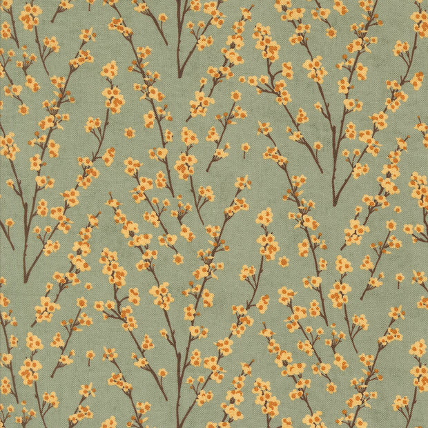 Acorn Hollow Twiggy Florals Sage