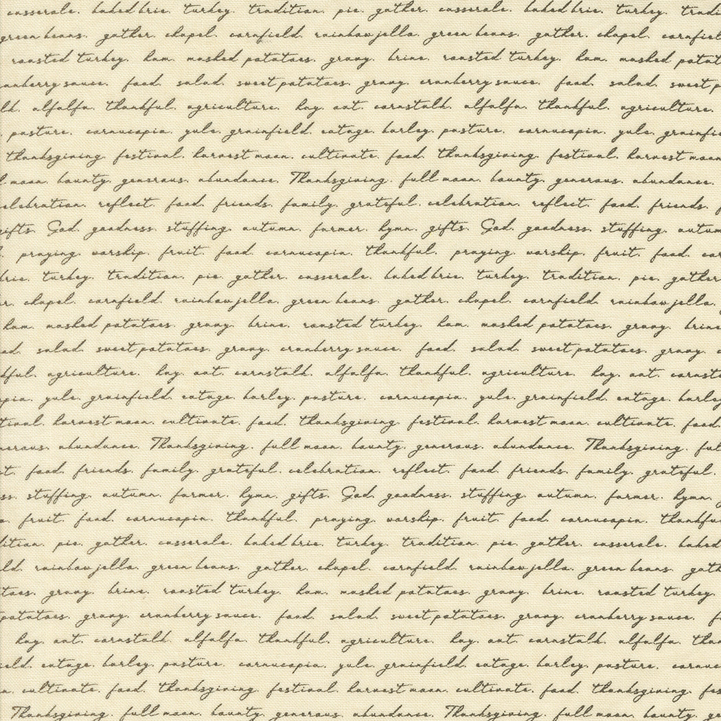 Acorn Hollow Campfire Script Ecru