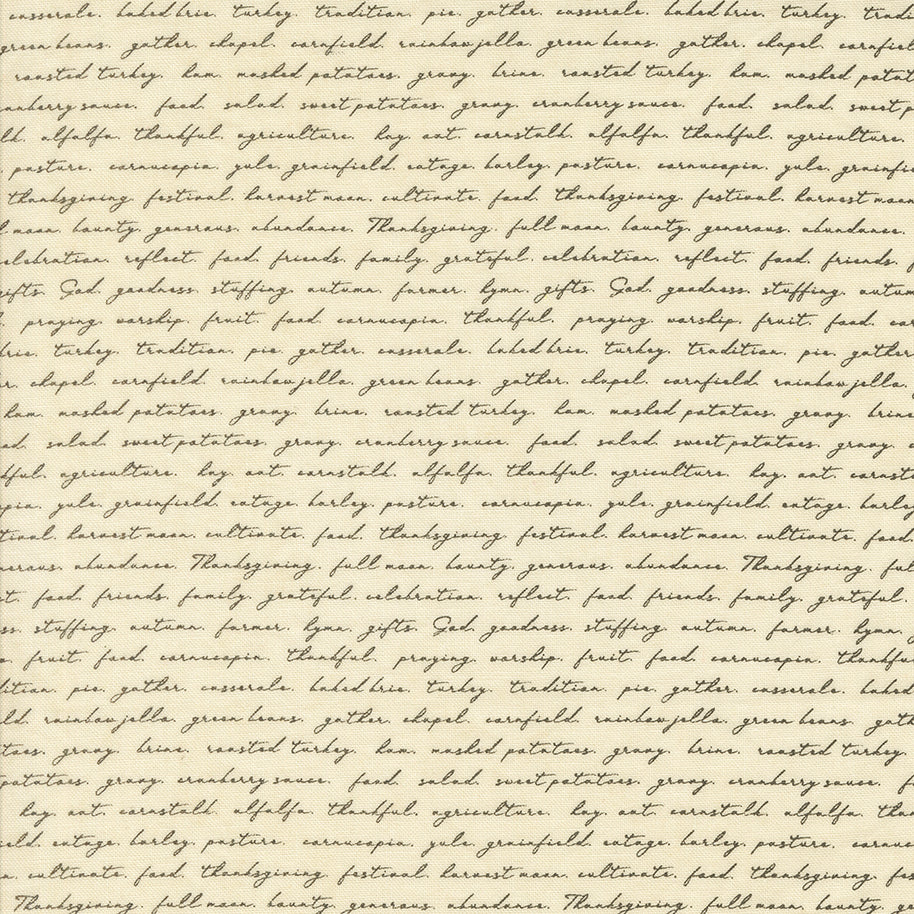 Acorn Hollow Campfire Script Ecru