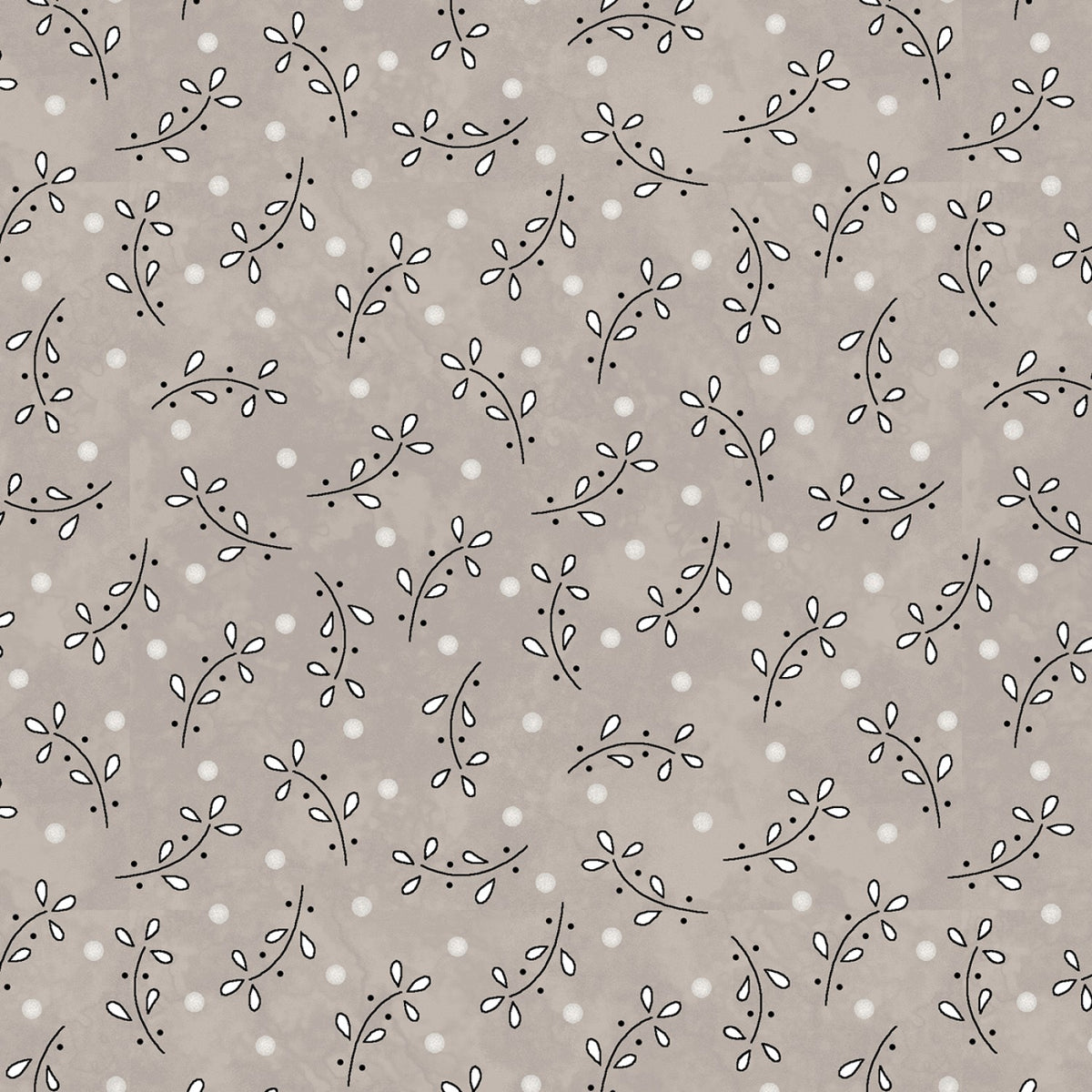 Butterflies and Blooms Taupe 1/2m