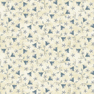 Butterflies and Blooms Cream 1/2m