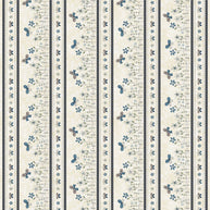 Butterflies and Blooms Cream 1/2m