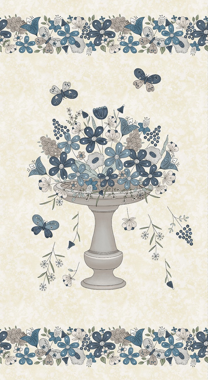 Butterflies and Blooms Panel