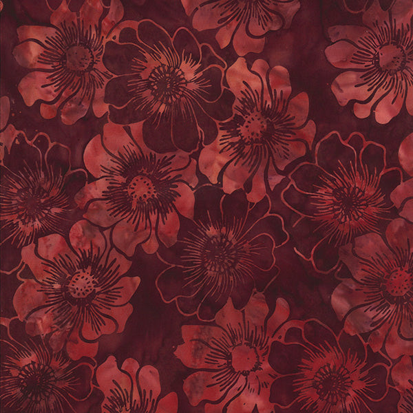 Summer Romance Batiks Brick 1/2m